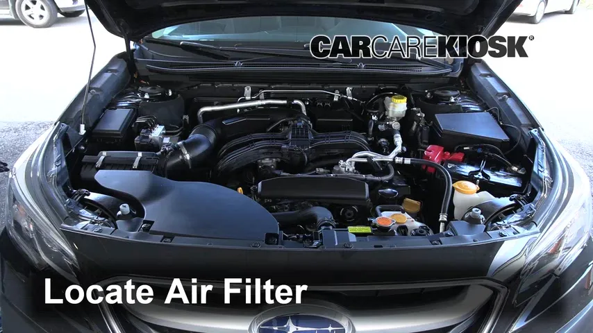 2020 Subaru Outback Limited 2.5L 4 Cyl. Air Filter (Engine) Replace